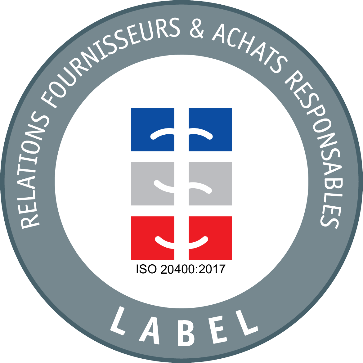 Groupe Sgp Certifications Logo RFAR LABEL ISO 20400 2 16