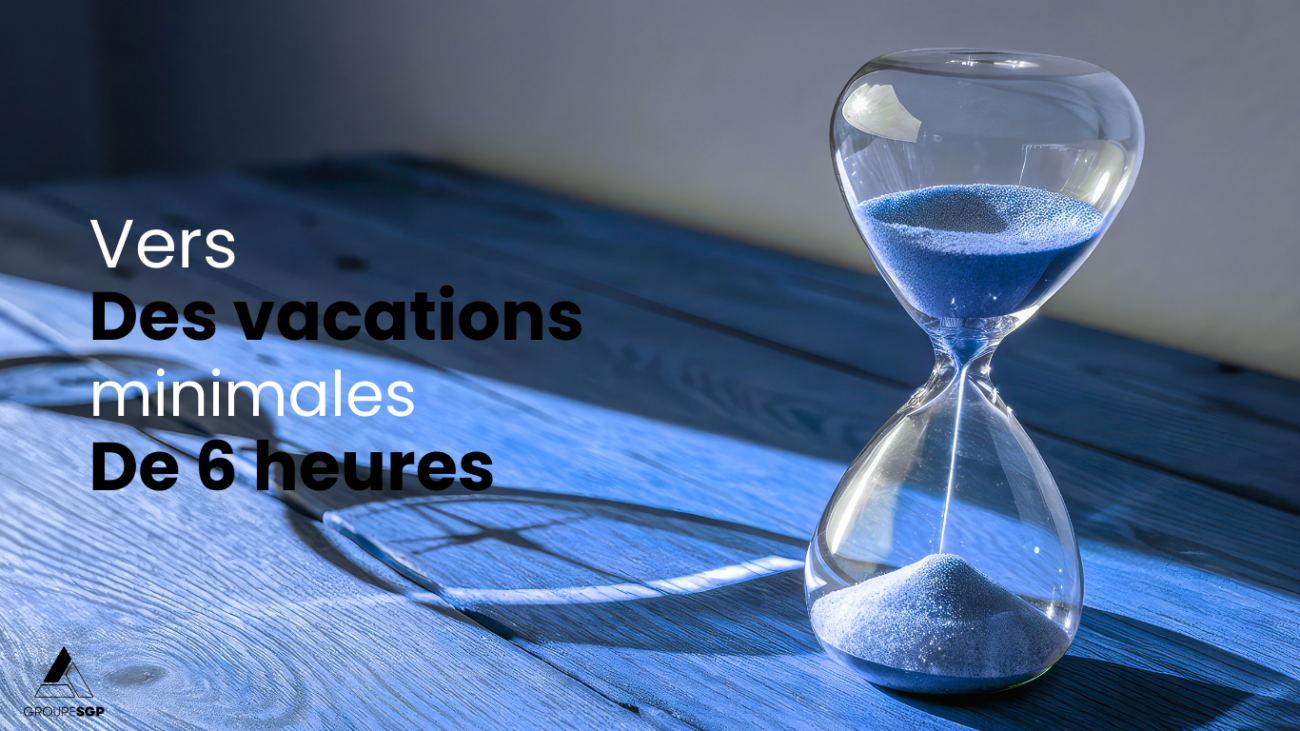 Groupe Sgp Accueil Vers Des Vacations Minimales De 6 Heures Le Compte à Rebours Est Lancé. 144