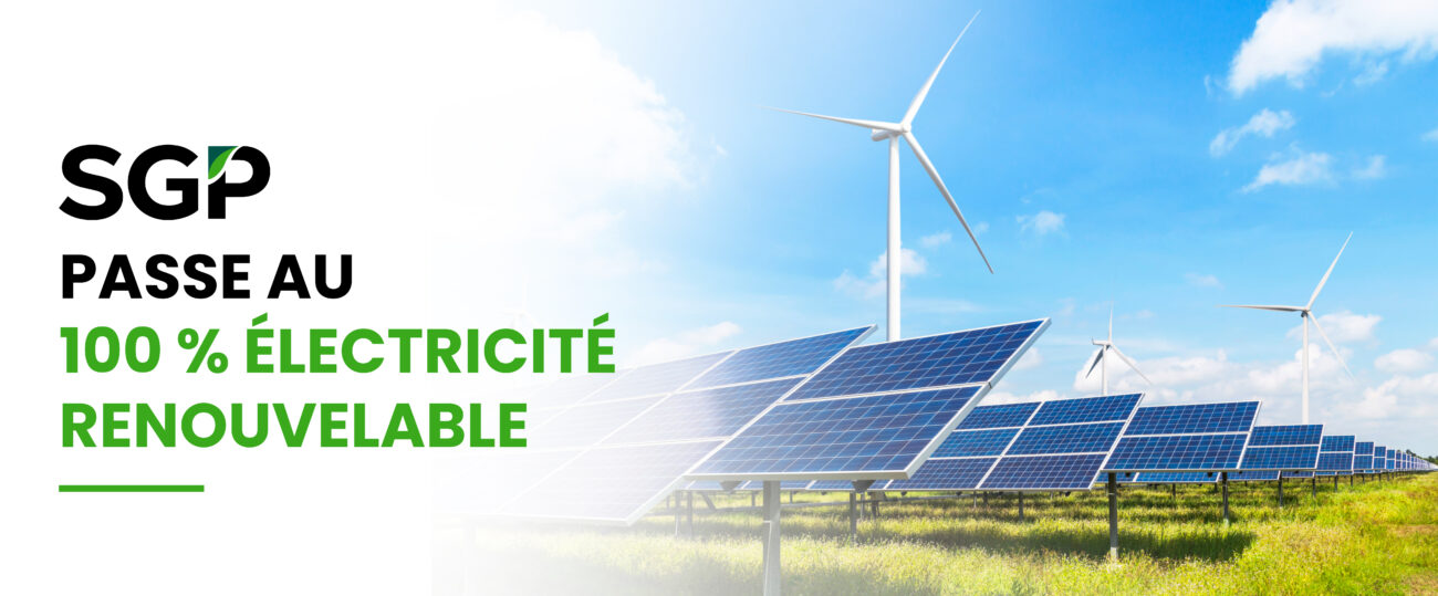 Électricité renouvelable et SGP