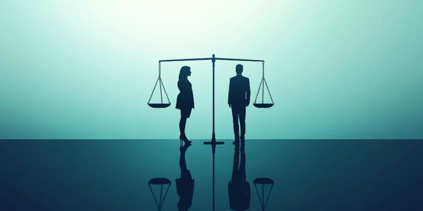 Gender Equality, Human Rights Day Concept