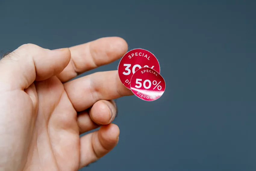 Man Hand With Glue Sticked Discount Sale Special Price