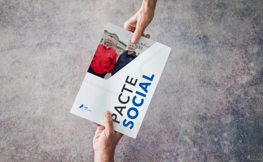 Hands Of People Passing Document