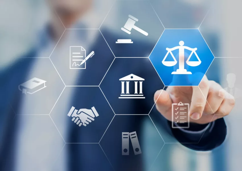 Legal Advice Service Concept With Lawyer Working For Justice, La
